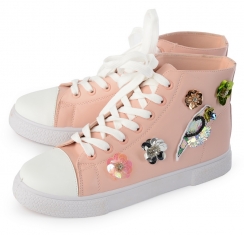 ЖЕНСКИЕ КЕДЫ ЭКОКОЖА TOP-LAND РОССИЯ КИТАЙ