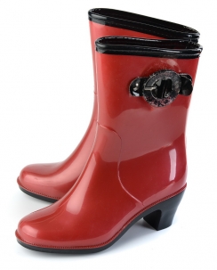 ЖЕНСКИЕ САПОГИ РЕЗИНОВЫЕ НА КАБЛУКЕ SOHO КИТАЙ