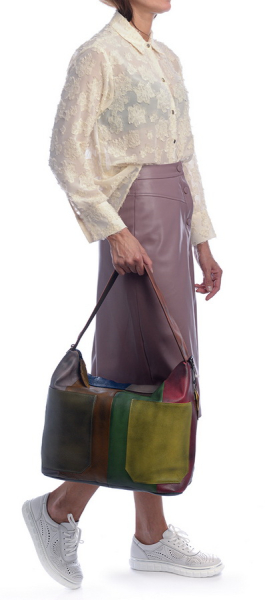 ЖЕНСКАЯ СУМКА НАТУРАЛЬНАЯ КОЖА KIKILOK КОРЕЯ