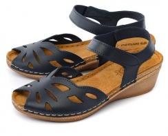 ЖЕНСКИЕ БОСОНОЖКИ НАТУРАЛЬНАЯ КОЖА INBLU 