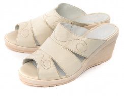 ЖЕНСКИЕ БОСОНОЖКИ НАТУРАЛЬНАЯ КОЖА РУССКИЙ КОМФОРТ РОССИЯ