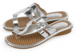 ЖЕНСКИЕ БОСОНОЖКИ ЭКОКОЖА TOP-LAND РОССИЯ КИТАЙ