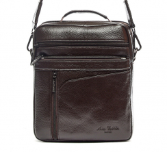 МУЖСКАЯ СУМКА НАТУРАЛЬНАЯ КОЖА ГОНКОНГ