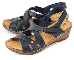 ЖЕНСКИЕ БОСОНОЖКИ НАТУРАЛЬНАЯ КОЖА INBLU