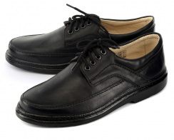 МУЖСКИЕ ПОЛУБОТИНКИ  НАТУРАЛЬНАЯ КОЖА РОСВЕСТ РОССИЯ