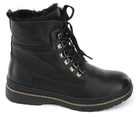 ЖЕНСКИЕ БОТИНКИ НАТУРАЛЬНАЯ КОЖА+ДУБЛЕНКА/ НАТУРАЛЬНЫЙ МЕХ GUGU ГЕРМАНИЯ