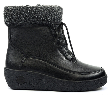 ЖЕНСКИЕ БОТИНКИ НАТУРАЛЬНАЯ КОЖА НАТУРАЛЬНЫЙ МЕХ GUGU ГЕРМАНИЯ