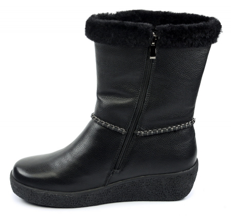 ЖЕНСКИЕ САПОГИ НАТУРАЛЬНАЯ КОЖА НАТУРАЛЬНЫЙ МЕХ GUGU ГЕРМАНИЯ