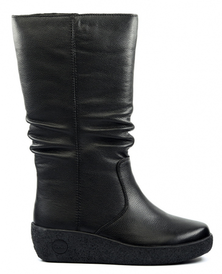 ЖЕНСКИЕ САПОГИ НАТУРАЛЬНАЯ КОЖА НАТУРАЛЬНЫЙ МЕХ GUGU ГЕРМАНИЯ