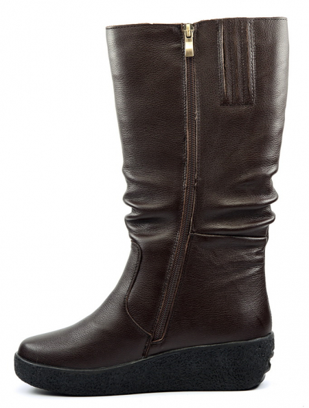 ЖЕНСКИЕ САПОГИ НАТУРАЛЬНАЯ КОЖА НАТУРАЛЬНЫЙ МЕХ GUGU ГЕРМАНИЯ