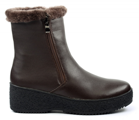 ЖЕНСКИЕ САПОГИ НАТУРАЛЬНАЯ КОЖА НАТУРАЛЬНЫЙ МЕХ GUGU ГЕРМАНИЯ