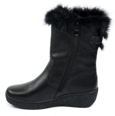 ЖЕНСКИЕ САПОГИ НАТУРАЛЬНАЯ КОЖА НАТУРАЛЬНЫЙ МЕХ GUGU ГЕРМАНИЯ