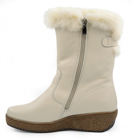 ЖЕНСКИЕ САПОГИ НАТУРАЛЬНАЯ КОЖА НАТУРАЛЬНЫЙ МЕХ GUGU ГЕРМАНИЯ