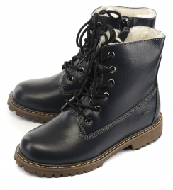 ЖЕНСКИЕ БОТИНКИ НАТУРАЛЬНАЯ КОЖА/ НАТУРАЛЬНЫЙ МЕХ GUGU ГЕРМАНИЯ