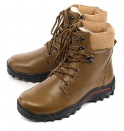 ЖЕНСКИЕ БОТИНКИ НАТУРАЛЬНАЯ КОЖА НАТУРАЛЬНЫЙ МЕХ GUGU ГЕРМАНИЯ