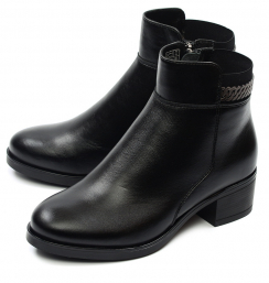 ЖЕНСКИЕ БОТИНКИ НАТУРАЛЬНАЯ КОЖА  / ШЕРСТЬ МАРКО БЕЛАРУСЬ