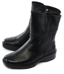 ЖЕНСКИЕ ПОЛУСАПОГИ НАТУРАЛЬНАЯ КОЖА  / НАТУРАЛЬНЫЙ МЕХ МАРКО БЕЛАРУСЬ