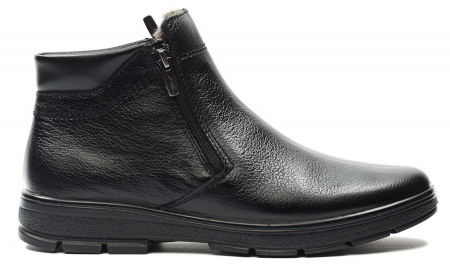 МУЖСКИЕ БОТИНКИ НАТУРАЛЬНАЯ КОЖА / ШЕРСТЬ МАРКО БЕЛАРУСЬ