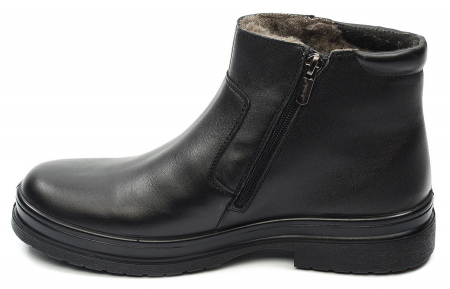 МУЖСКИЕ БОТИНКИ НАТУРАЛЬНАЯ КОЖА / ШЕРСТЬ МАРКО БЕЛАРУСЬ