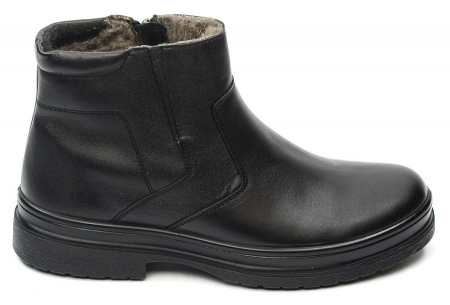 МУЖСКИЕ БОТИНКИ НАТУРАЛЬНАЯ КОЖА / ШЕРСТЬ МАРКО БЕЛАРУСЬ