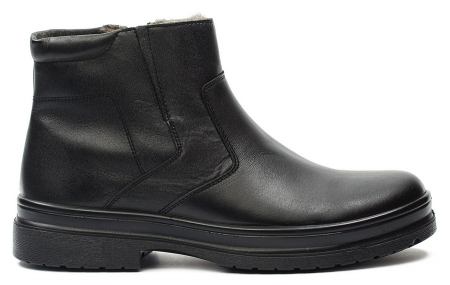 МУЖСКИЕ БОТИНКИ НАТУРАЛЬНАЯ КОЖА / ШЕРСТЬ МАРКО БЕЛАРУСЬ