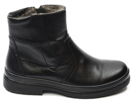 МУЖСКИЕ БОТИНКИ НАТУРАЛЬНАЯ КОЖА / ШЕРСТЬ МАРКО БЕЛАРУСЬ