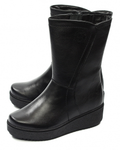 ЖЕНСКИЕ САПОГИ НАТУРАЛЬНАЯ КОЖА / ШЕРСТЬ BURGERSCHUHE РОССИЯ