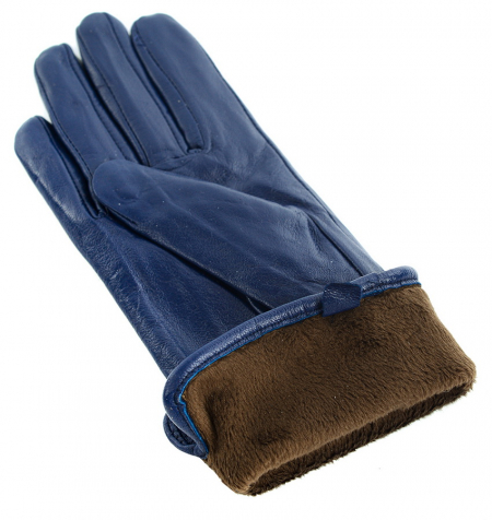 ЖЕНСКИЕ ПЕРЧАТКИ ОВЕЧЬЯ КОЖА / ФЛИС YIMEI