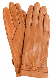 ЖЕНСКИЕ ПЕРЧАТКИ КОЖА ЯГНЁНКА / ФЛИС ROMIKA РУМЫНИЯ