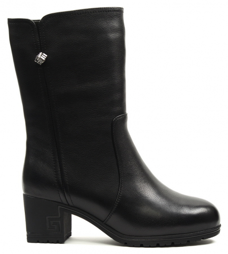 ЖЕНСКИЕ САПОГИ НАТУРАЛЬНАЯ КОЖА / НАТУРАЛЬНЫЙ МЕХ GUGU ГЕРМАНИЯ