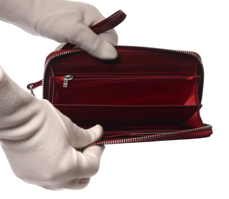 ЖЕНСКИЙ КОШЕЛЕК НАТУРАЛЬНАЯ КОЖА ЛАКОВАЯ КОРЕЯ