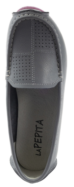 ЖЕНСКИЕ МОКАСИНЫ НАТУРАЛЬНАЯ КОЖА LAPEPITA ИСПАНИЯ