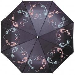 ЗОНТ ЖЕНСКИЙ ПОЛУАВТОМАТ FLIORAJ