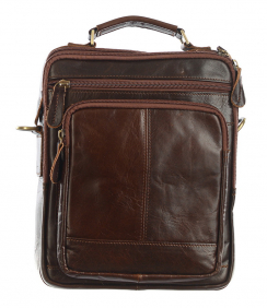МУЖСКАЯ СУМКА НАТУРАЛЬНАЯ КОЖА FAMOUS MEN