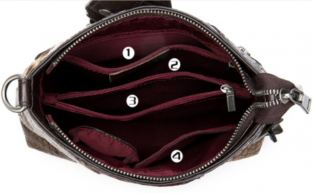 ЖЕНСКАЯ СУМКА НАТУРАЛЬНАЯ КОЖА KIKILOK КОРЕЯ