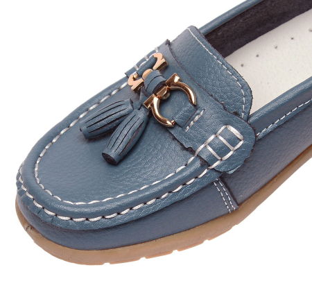 ЖЕНСКИЕ МОКАСИНЫ НАТУРАЛЬНАЯ КОЖА BINIFOOT/BNF ТАЙВАНЬ