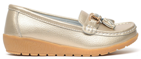 ЖЕНСКИЕ МОКАСИНЫ НАТУРАЛЬНАЯ КОЖА BINIFOOT/BNF ТАЙВАНЬ