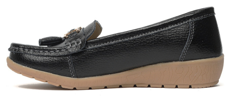 ЖЕНСКИЕ МОКАСИНЫ НАТУРАЛЬНАЯ КОЖА BINIFOOT/BNF ТАЙВАНЬ