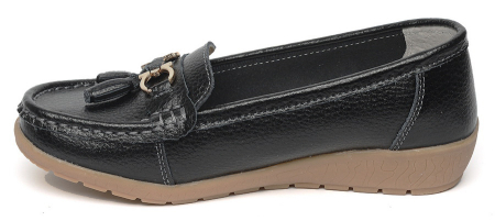 ЖЕНСКИЕ МОКАСИНЫ НАТУРАЛЬНАЯ КОЖА BINIFOOT/BNF ТАЙВАНЬ