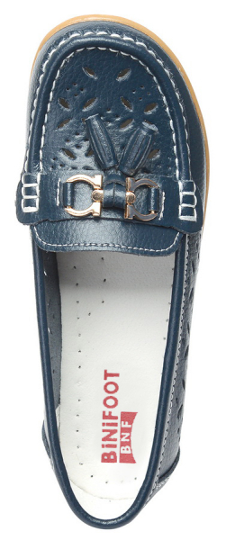 ЖЕНСКИЕ МОКАСИНЫ НАТУРАЛЬНАЯ КОЖА BINIFOOT/BNF ТАЙВАНЬ