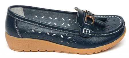 ЖЕНСКИЕ МОКАСИНЫ НАТУРАЛЬНАЯ КОЖА BINIFOOT/BNF ТАЙВАНЬ