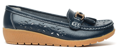 ЖЕНСКИЕ МОКАСИНЫ НАТУРАЛЬНАЯ КОЖА BINIFOOT/BNF ТАЙВАНЬ