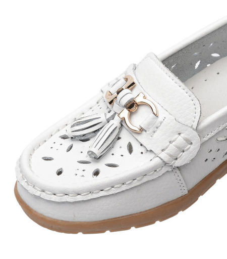 ЖЕНСКИЕ МОКАСИНЫ НАТУРАЛЬНАЯ КОЖА BINIFOOT/BNF ТАЙВАНЬ