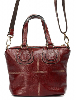 ЖЕНСКАЯ СУМКА НАТУРАЛЬНАЯ КОЖА  KIKI LOK КОРЕЯ