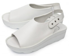 ЖЕНСКИЕ БОСОНОЖКИ НАТУРАЛЬНАЯ КОЖА BURGERSCHUHE РОССИЯ