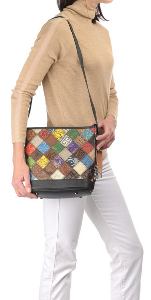 ЖЕНСКАЯ СУМКА НАТУРАЛЬНАЯ КОЖА KIKILOK КОРЕЯ