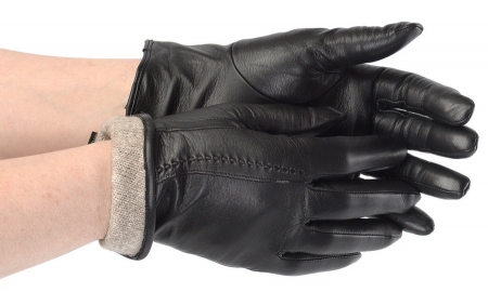 ЖЕНСКИЕ ПЕРЧАТКИ ОВЕЧЬЯ КОЖА / ШЕРСТЬ MATRIX