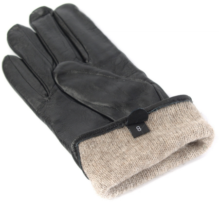 ЖЕНСКИЕ ПЕРЧАТКИ ОВЕЧЬЯ КОЖА / ШЕРСТЬ