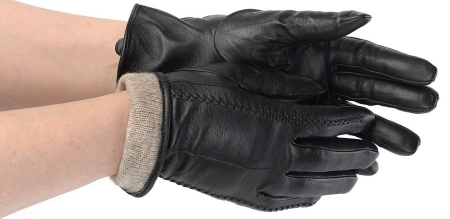 ЖЕНСКИЕ ПЕРЧАТКИ ОВЕЧЬЯ КОЖА / ШЕРСТЬ