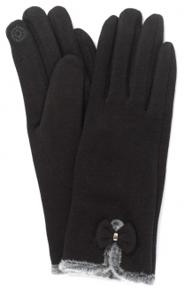 ЖЕНСКИЕ ПЕРЧАТКИ КАШЕМИР НА ФЛИСЕ